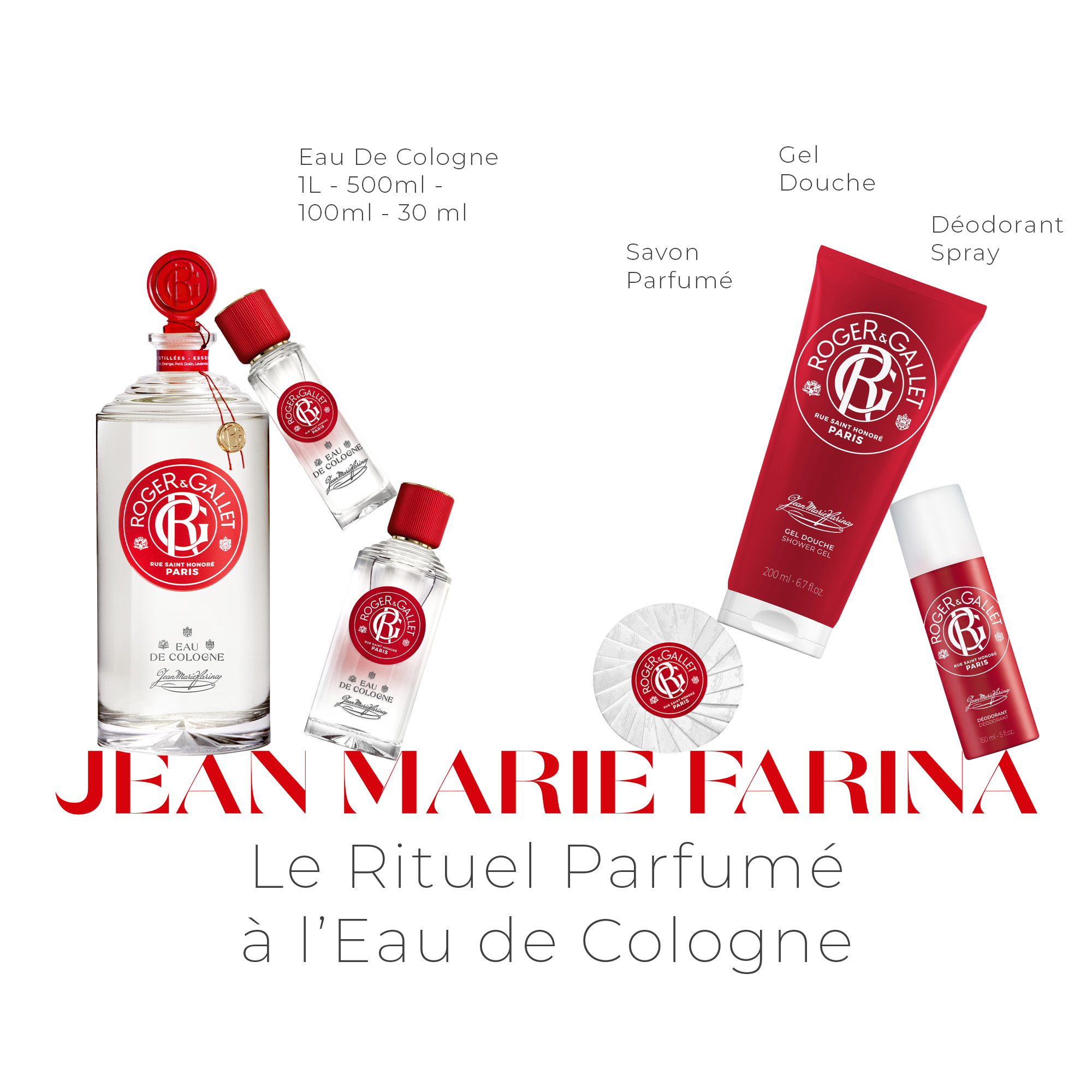 Les Bienfaits de la Gamme Jean Marie Farina :