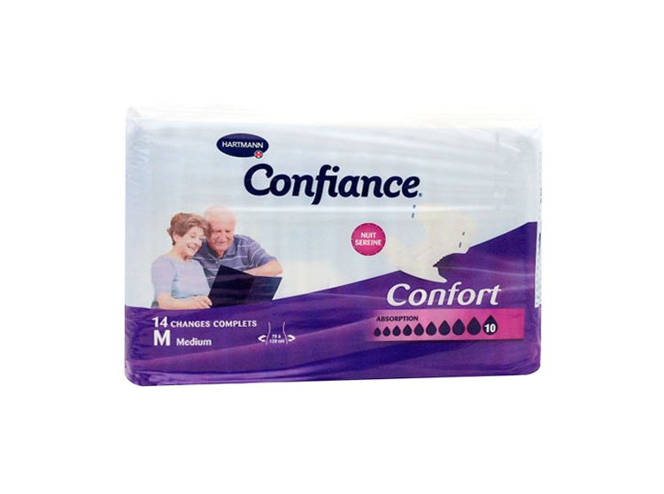 Confiance confort absorption 10 T.M - x14
