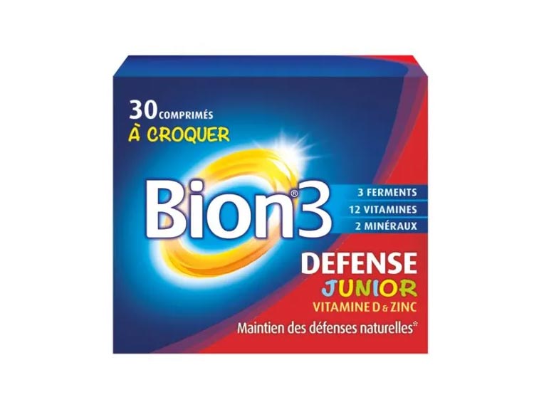 Bion 3 Défense junior - 30 comprimés à croquer