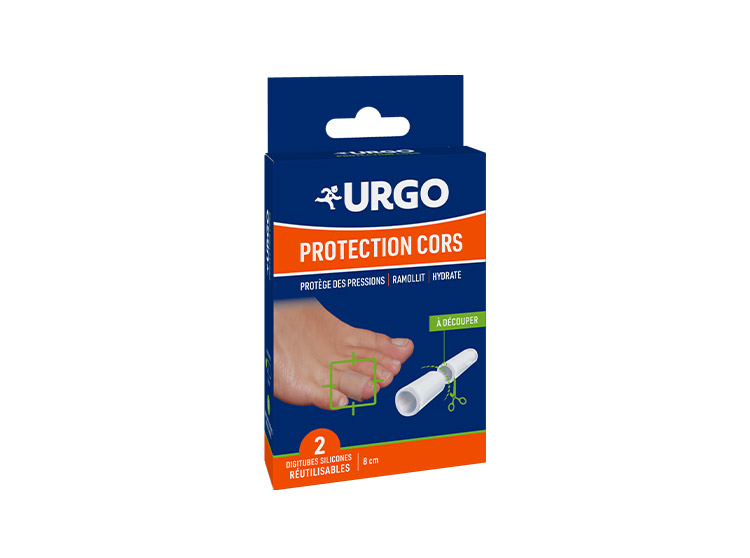 Urgo Digitubes Protection Cors 2,5 cm - 2 digitubes réutilisables