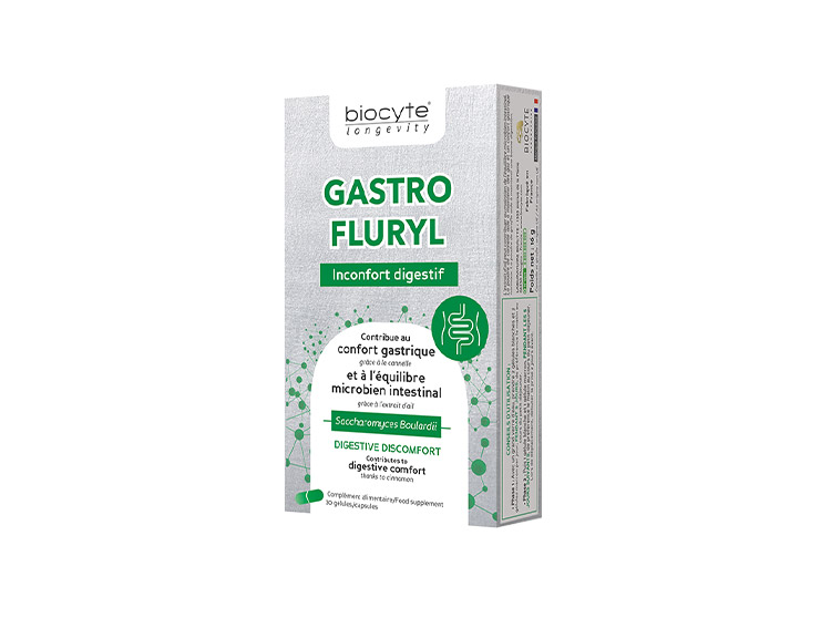 Longevity Gastrofluryl - 30 gélules