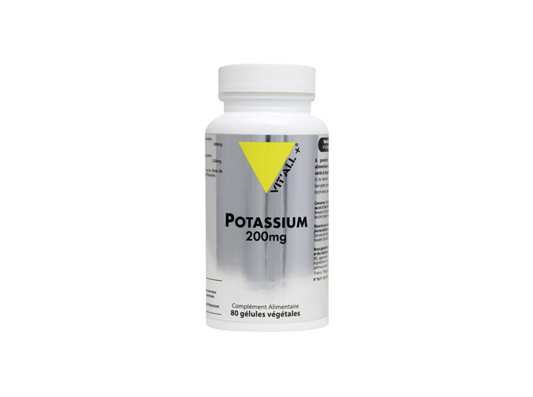 Vit'all+ Potassium 200mg - 80 gélules