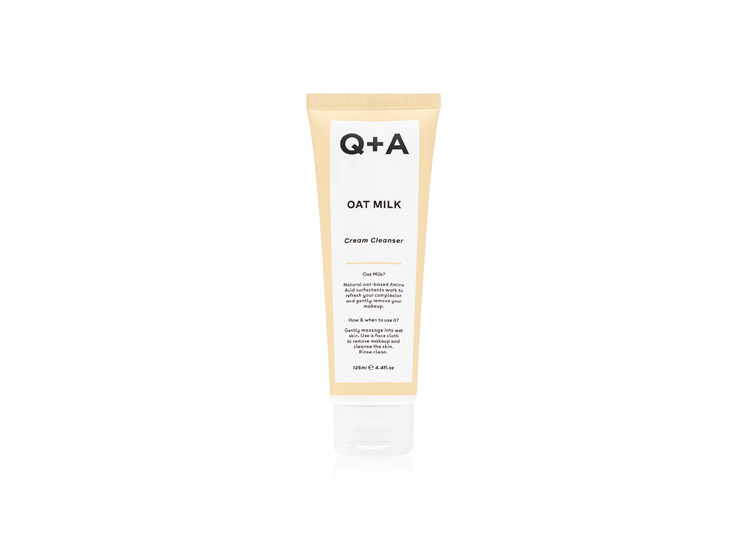 Q+A Skincare Oat Milk Cream Cleanser - 125ml