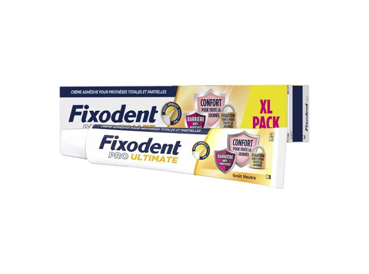 Fixodent Pro Ultimate Goût Neutre XL Pack - 57g