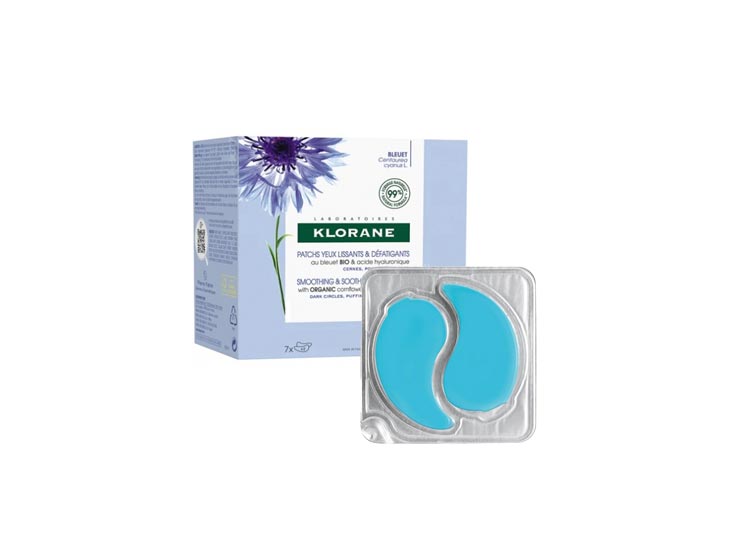 Klorane Bleuet Patchs Yeux lissants & défatiguants - x2