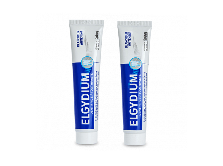 Elgydium Dentifrice Blancheur - 2x75ml