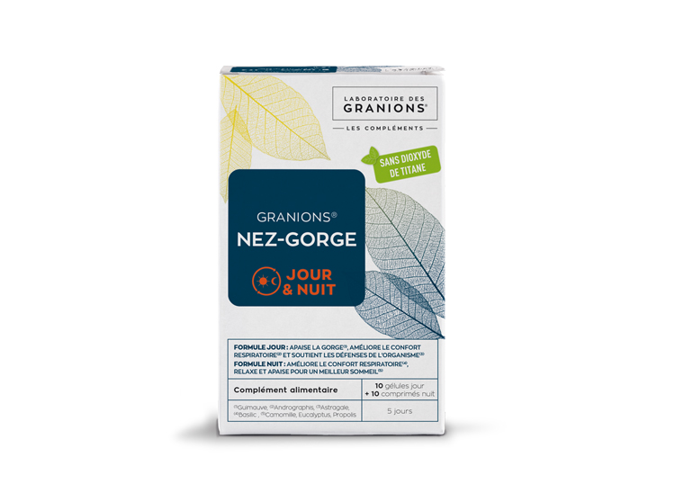 Granions Nez et gorges - 20 comprimés