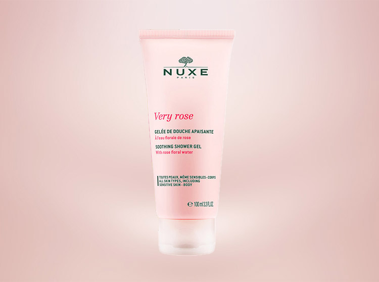 Gelée de Douche apaisante very rose nuxe