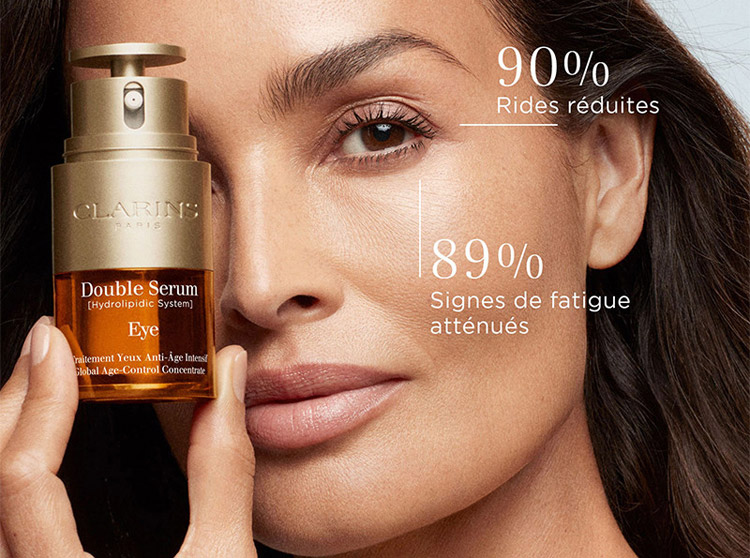 Bienfaits sérum Double Serum Eye Clarins