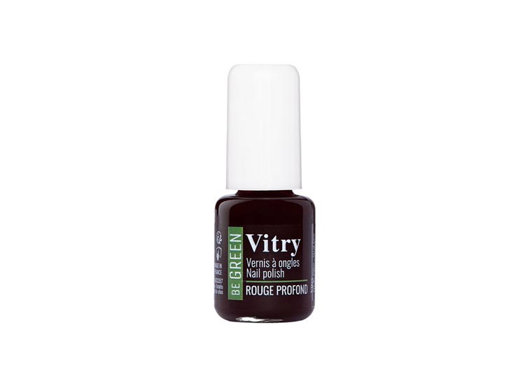 Vitry Vernis à Ongles Be Green n°84 Rouge profond - 6ml