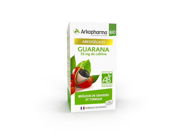 Arkopharma Arkogélules Guarana BIO - 40 gélules