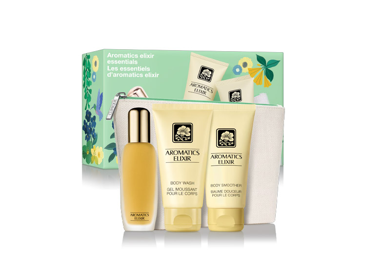 Coffret Les Essentiels Aromatics Elixir - Eau de Parfum + Gel Moussant + Baume Douceur