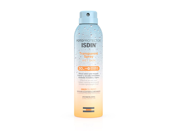 Isdin Fotoprotector Transparent spray wet skin SPF30 - 250ml