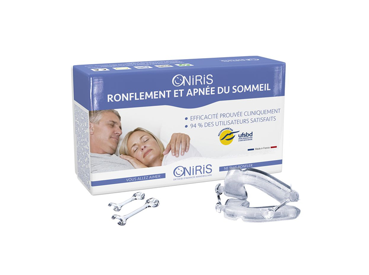 Oniris orthèse mandibulaire anti-ronflement et apnée du sommeil