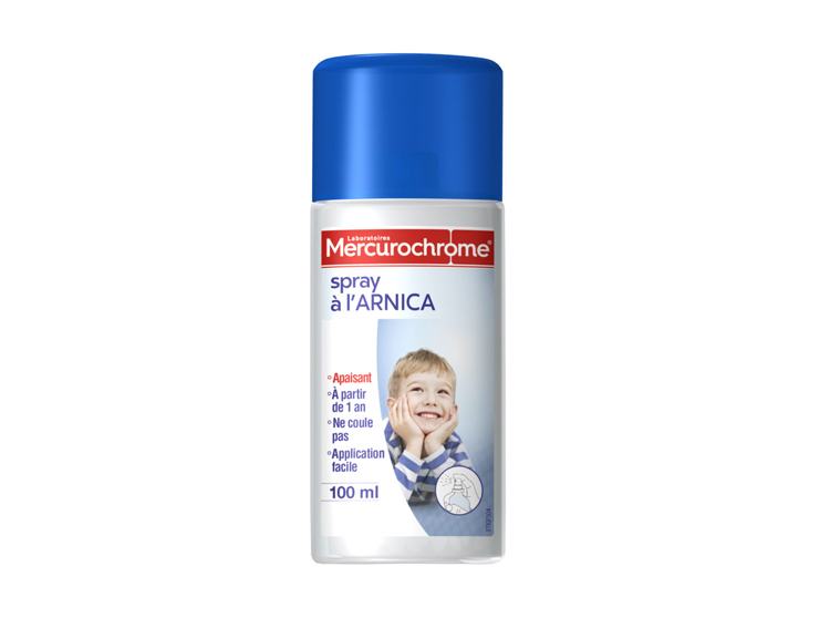 Mercurochrome spray à l'arnica - 100ml
