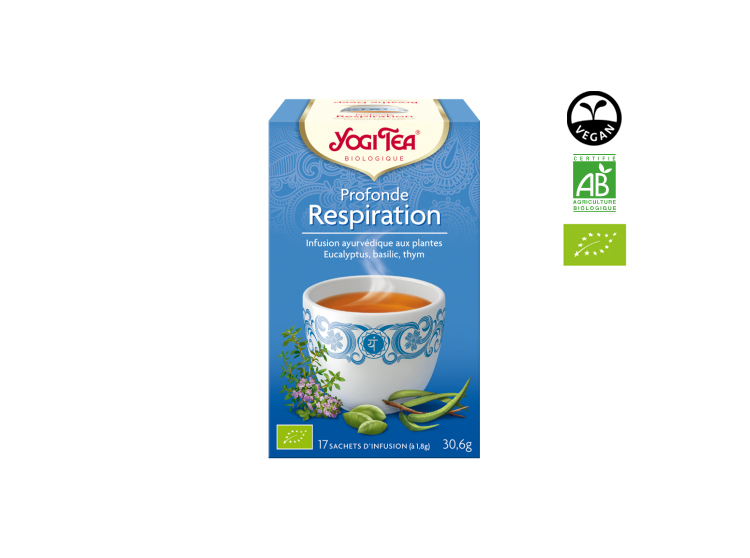 Yogi Tea Profonde respiration Infusion BIO - 17 sachets