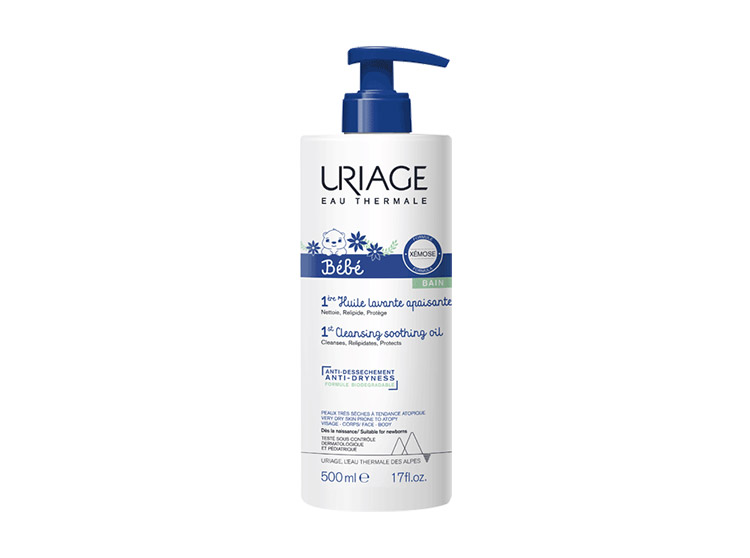 Uriage Bébé 1ère Huile lavante apaisante - 500ml