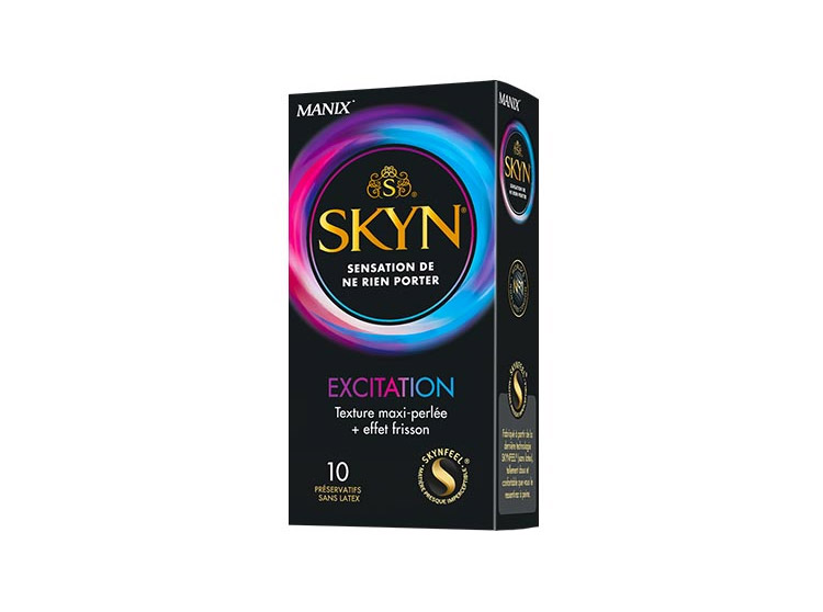 Manix Skyn Excitation - 10 préservatifs sans latex