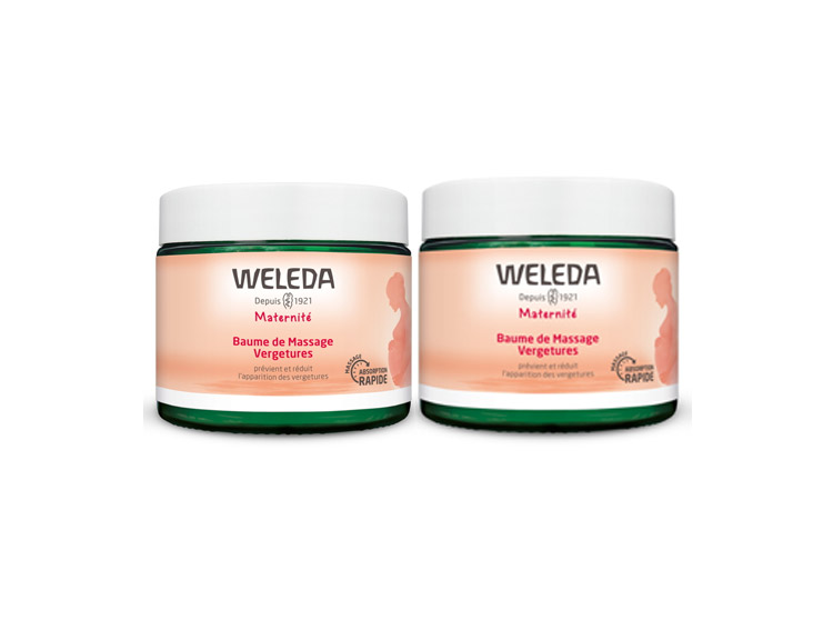 Weleda Baume De Massage Vergetures - 2x150ml