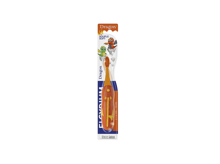 Brosse à Dents Enfants 2-6 ans Dragon - x1