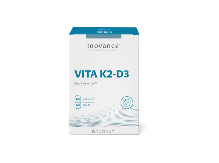 Vita K2-D3 Santé Osseuse - 60 capsules