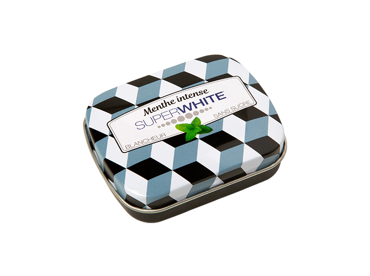 Biosynex Superwhite Mini mint black edition - 50 pastilles