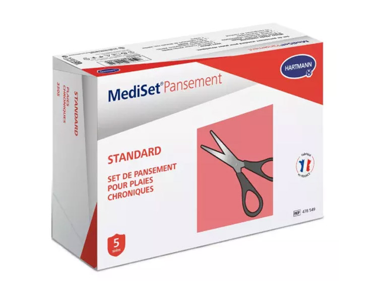 MediSet Pansement - Set Pansement pour Plaies Chroniques