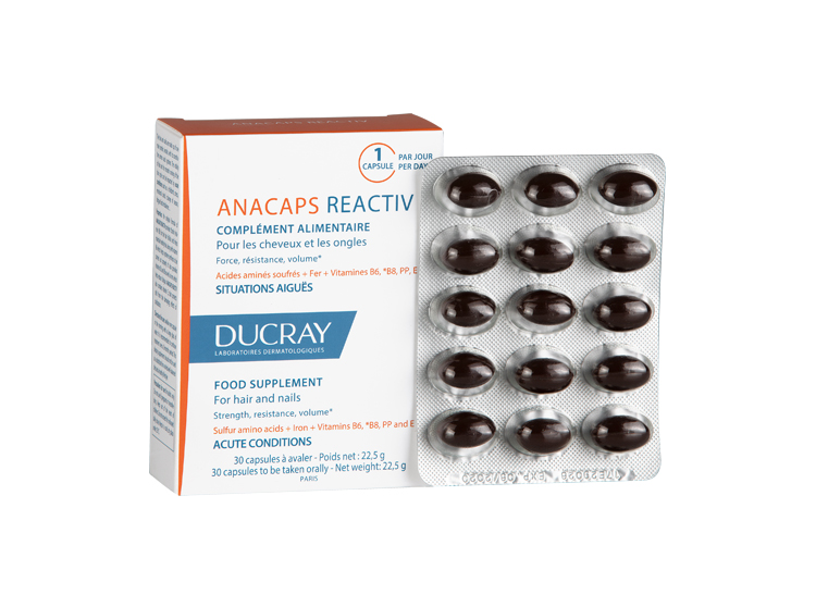 Ducray anacaps reactiv - 30 capsules