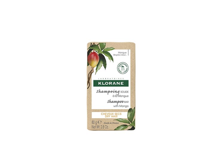 Klorane Shampoing Solide à la Mangue - 80g
