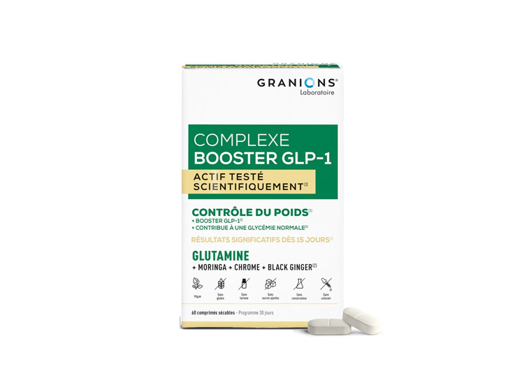 Complexe Booster GLP-1 Contrôle du Poids - 60 comprimés