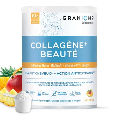 Collagène Beauté + Granions Goût Tropical
