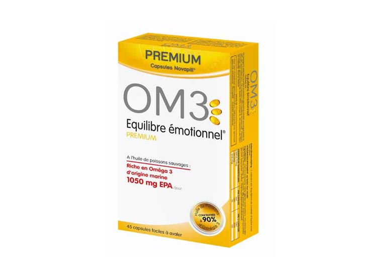 OM3 Equilibre Emotionnel Premium - 45 capsules