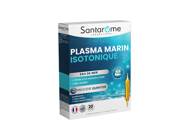 Plasma Marin Isotonique Eau de Quinton - 20 ampoules