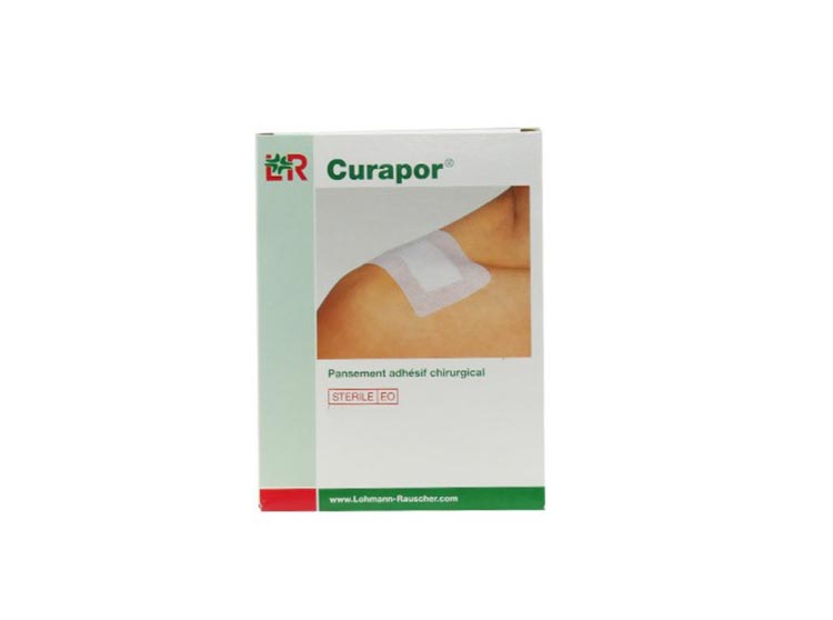 Lohmann & Rauscher Curapor Pansement adhésif Chirurgical - 10x20cm - 10 pansements