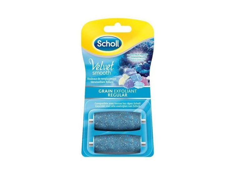 Scholl recharges Scholl Velvet smooth grain exfoliant regular - x2