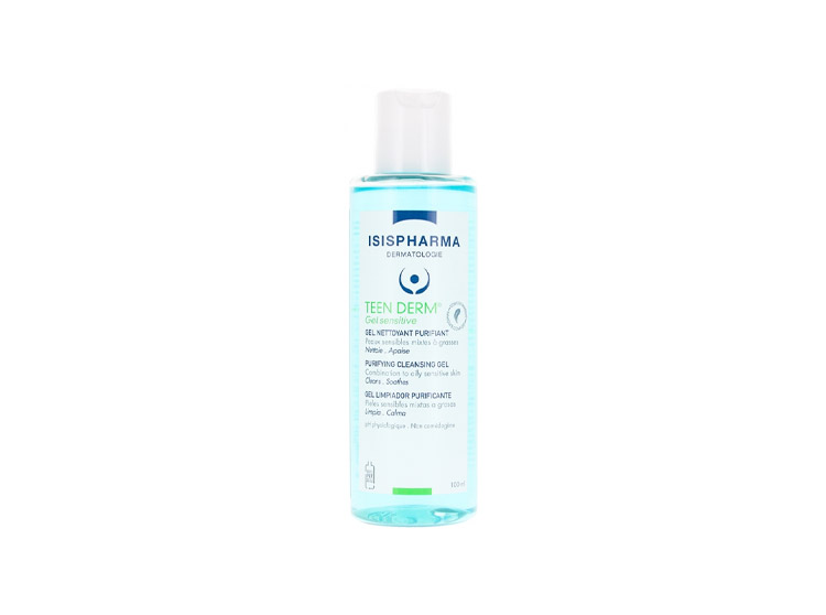 Teen Derm Gel Sensitive Nettoyant Purifiant - 100ml