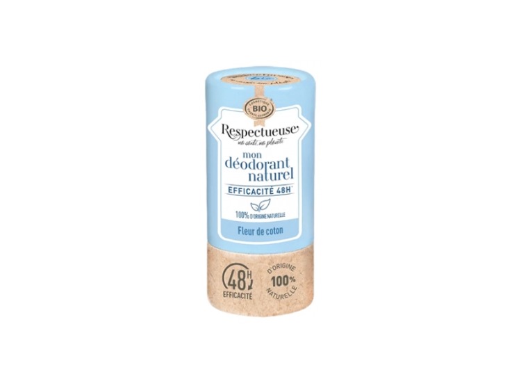 Respectueuse - Déodorant Naturel Fleur De Coton - 50G