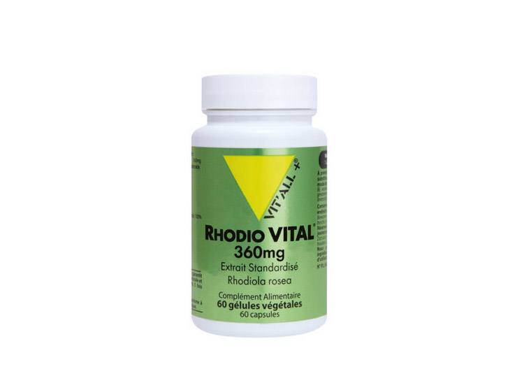 Vitall+ Rhodio Vital 360mg - 30 gélules