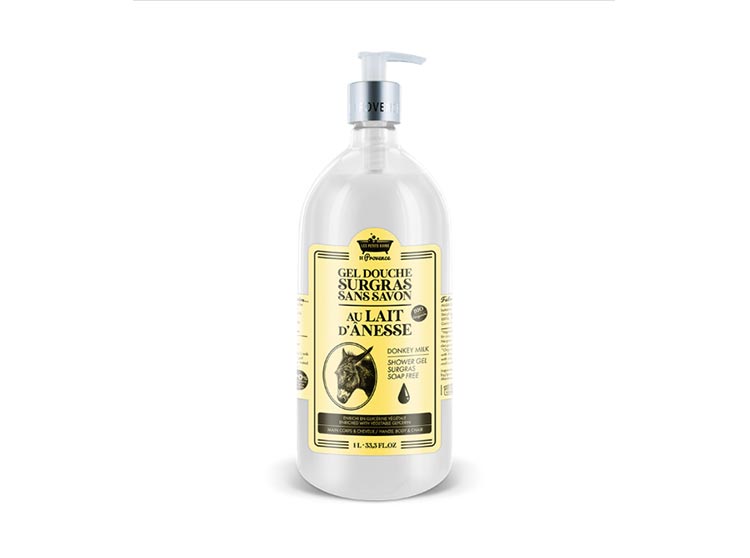 Les Petits bains de Provence Gel Douche Surgras sans savon au Lait d'Annesse - 1L