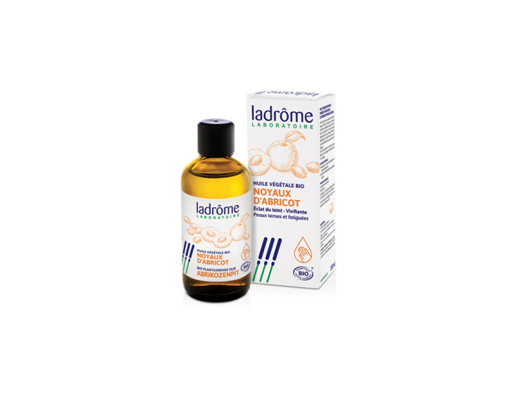 Ladrôme Huile végétale de noyaux d'abricot BIO - 100ml