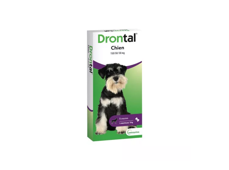 Drontal Chien Vermifuge - 6 comprimés