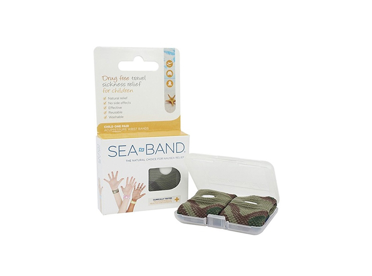 Sea-Band bracelet nausées vert enfants - 2 bracelets
