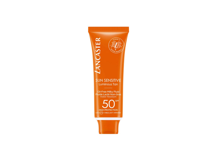 Sun Sensitive Fluide Lacté Non-Gras Visage SPF50 - 50ml