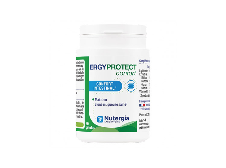 Nutergia Ergyprotect Confort - Confort Intestinal - 60 gélules