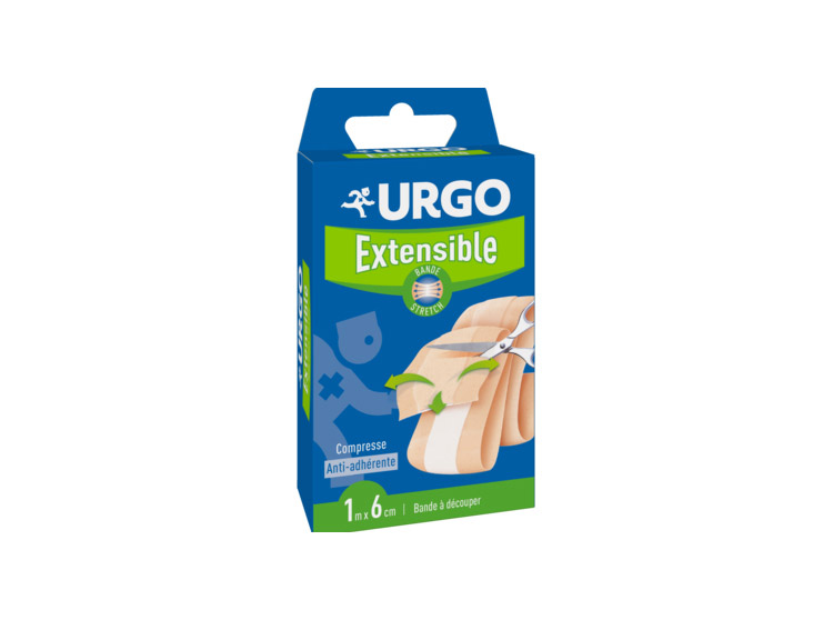URGO pansements bande extensible 1mx6cm