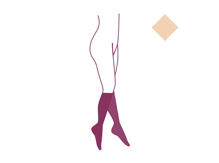 Varisma Nuances Mi-bas de compression Classe 2 Nuance n°3 Soft - Taille 1+ normal