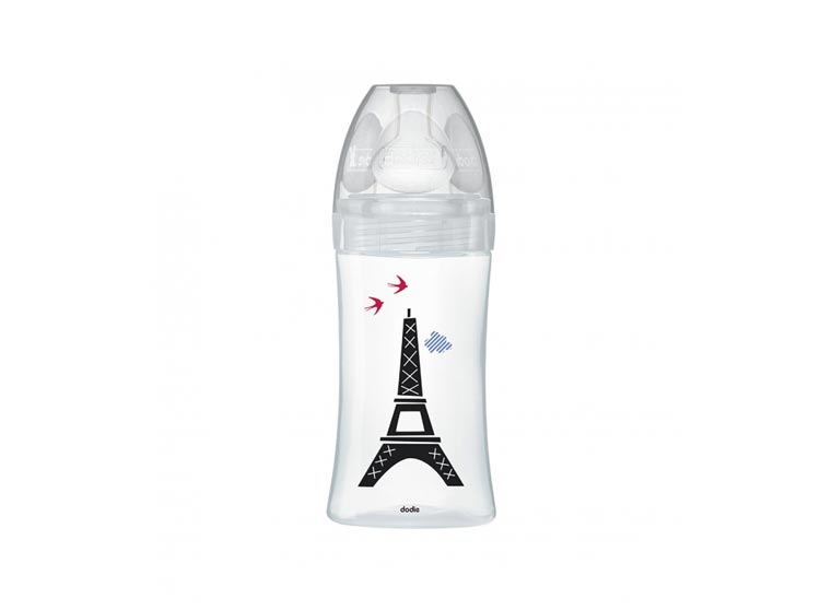 Dodie Biberon en verre Paris Débit 2 - 270 ml