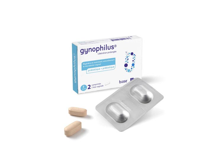 Gynophilus Comprimés Vaginaux à Libération Prolongée - x2