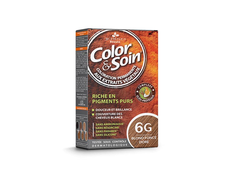 Color & Soin Coloration 6G - Blond Foncé Doré