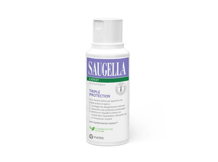 Saugella Soin Lavant Intime Expert Triple Protection - 250ml